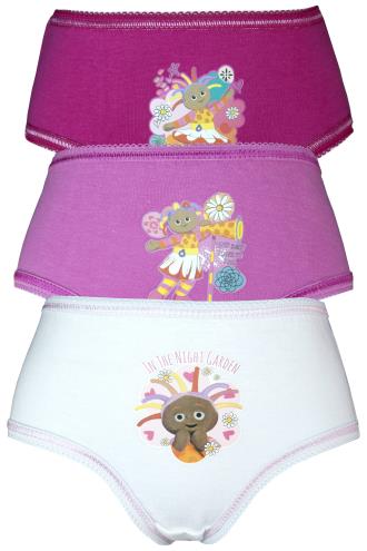3 Pack Girls In the Night Garden Upsy Daisy Pants
