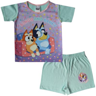 Girls Bluey Short Pyjamas - Bluey and Bingo - 18 Months to 5 Years (77337)