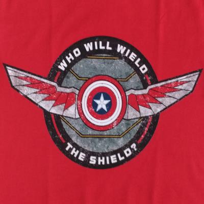 Marvel Falcon T Shirt - Men's - Who Will Wield The Shield