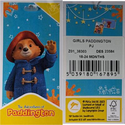 Paddington Pyjamas - Girls - Amazing Day