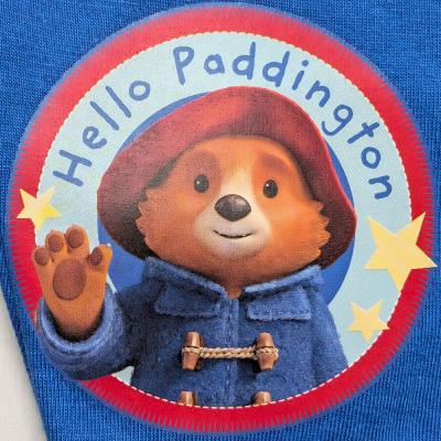 Boys Paddington Bear Pyjamas - Blue and Red - Amazing Day Design