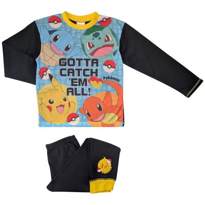Boys Pokemon Pyjamas - Cath 'Em All Design : 77548
