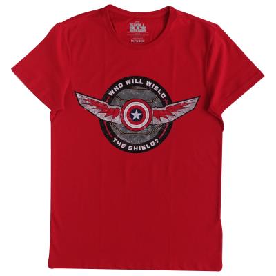 Marvel Falcon T Shirt - Men's - Who Will Wield The Shield (77150)