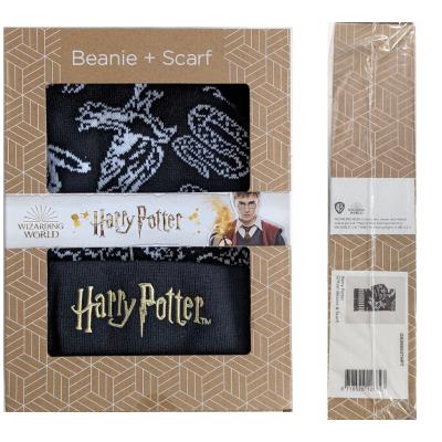 Harry Potter Beanie and Scarf - Gift Set - Adult
