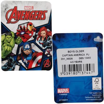 Captain America Pyjamas - Boys - Marvel Avengers