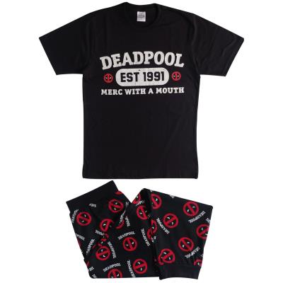 Mens Deadpool Pyjamas - Est 1991 Design