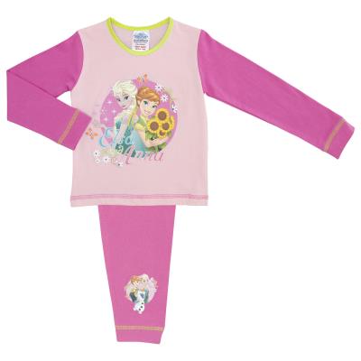 Girls Frozen Anna & Elsa Pyjamas
