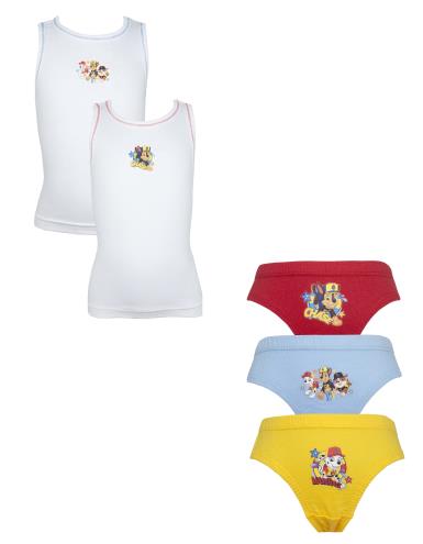 Boys Paw Patrol Pants and Vest Underwear Set