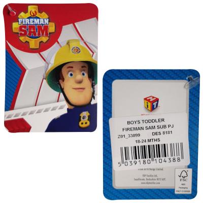 Boys Toddler Fireman Sam Pyjamas