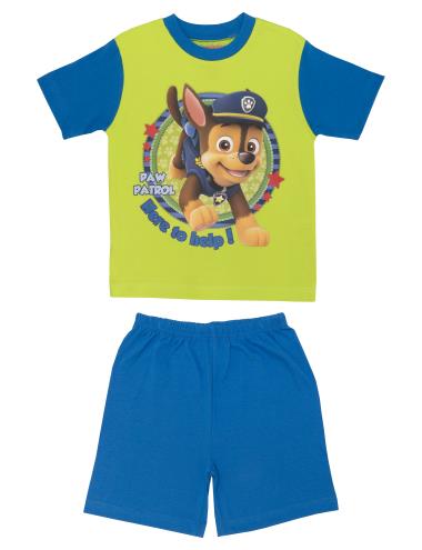 Paw Patrol Chase 'Here to Help' Shortie Pyjama Set