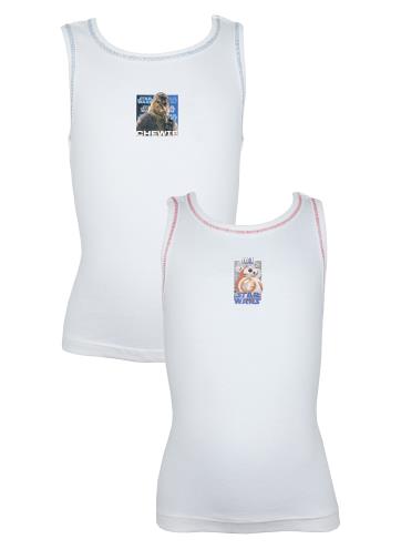 Pack of 2 Star Wars Cotton Vests