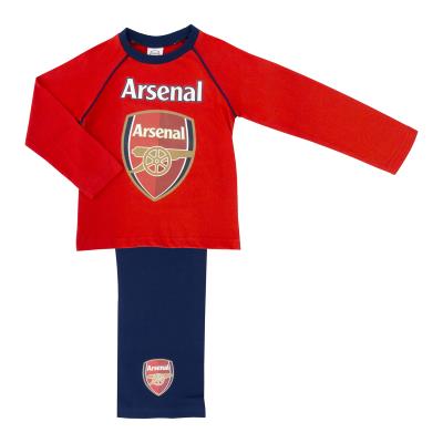 Arsenal FC Boys Pyjama Set Sizes 4 to 12 Years