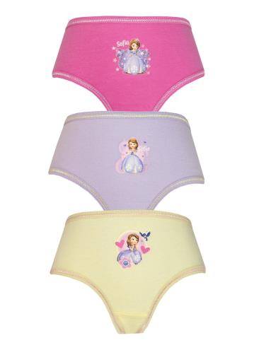 Disney Sofia The 1st 3 Girls Pants / Knickers