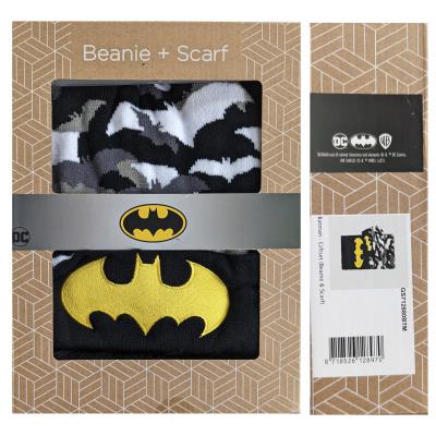 Batman Beanie and Scarf - Gift Set - Adult