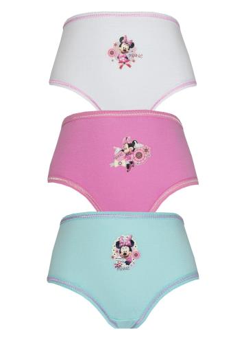Disney Minnie Mouse 3 Girls Pants / Knickers