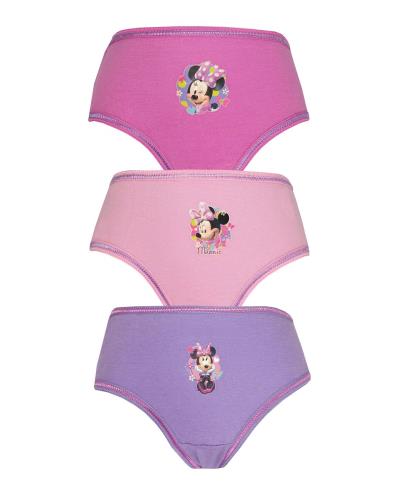 Disney Minnie Mouse 3 Girls Pants / Knickers