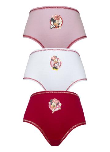 Disney Minnie Mouse 3 Girls Pants / Knickers