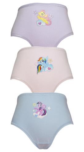 My Little Pony 3 Pack Girls Pants / Knickers