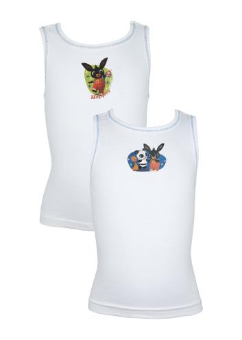 Pack of 2 Boys Bing Cotton Vests