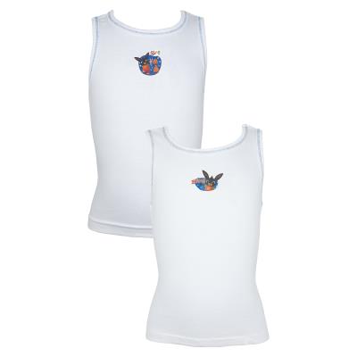 Pack of 2 Boys Bing Cotton Vests