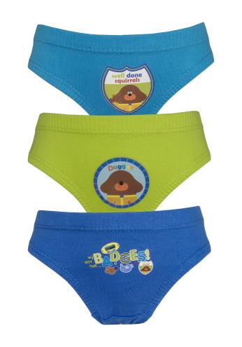 Hey Duggee Boys 3 Pack Pants / Briefs