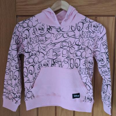 Disney Minnie Mouse Hoodie - Girls - Kangaroo Pocket