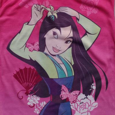 Girls Mulan Shortie Pyjamas 