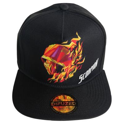 Scorpion Mortal Kombat Cap - Men's Snapback