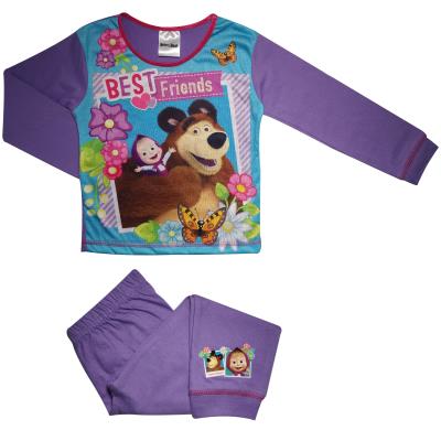 Girls Masha and the Bear 'Best Friends' Pyjamas