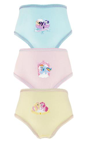 My Little Pony 3 Pack Girls Pants / Knickers