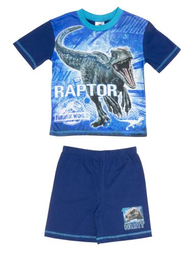 Jurassic World 2 Pyjamas Boys Shortie Pyjama Set - 4-10 Years