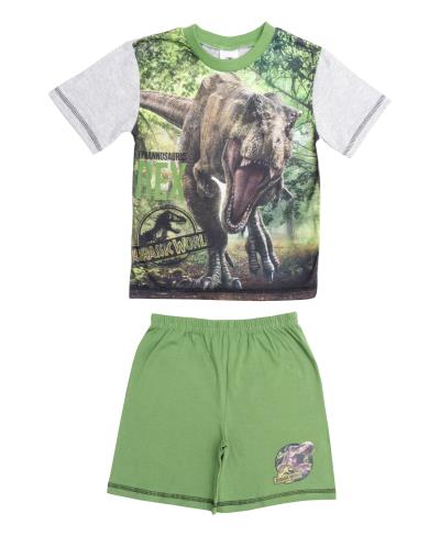 Jurassic World 2 Pyjamas Boys Shortie Pyjama Set - 4-10 Years