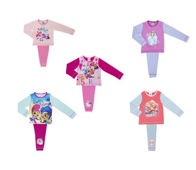 5 Pack Childrens Boys Girls Pyjamas Mixed Characters