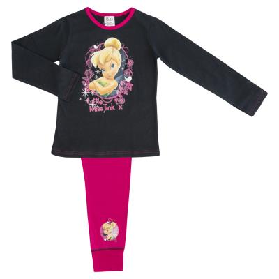 Disney Tinkerbell 'Little Miss Tink' Girls Pyjamas - Age 5-12 Years