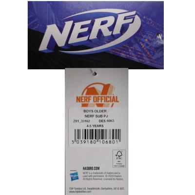 Boys NERF Splat Effect Pyjamas