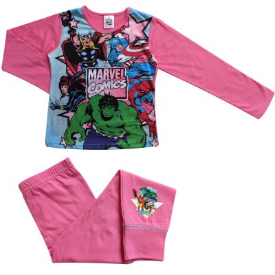Girls Marvel Pyjamas - Avengers - Marvel Comic Design (77236)
