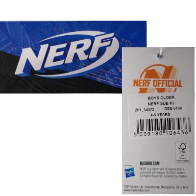 NERF Pyjamas - Boys NERF Nation Design