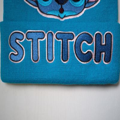 Lilo & Stitch Beanie - Women's Bobble Hat - Stitch's Face