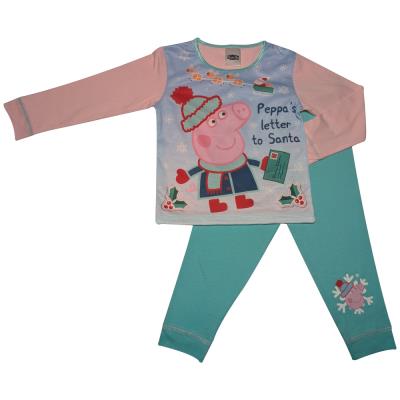 Christmas Peppa Pig Pyjamas - Girls 18 months to 5 years - Peppa's Letter to Santa : 77570