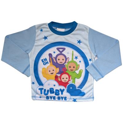 Boys Teletubbies Pyjamas - 12 months to 4 years - Tubby Bye Bye Design