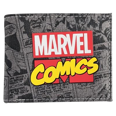 Marvel Comics Wallet - Comic Strip Retro Print - Bifold (77197)