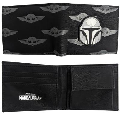 The Mandalorian Wallet - Star Wars - Grogu Repeat Print