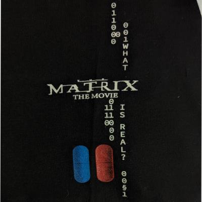 The Matrix Oversized T Shirt - Men's - Is Anyone Really Free?