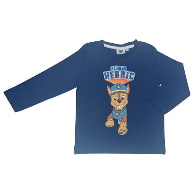Paw Patrol - Boys Long Sleeved T-Shirt - Chase Design