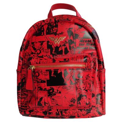 Wonder Woman Backpack - Women's - All Over Print (77072)