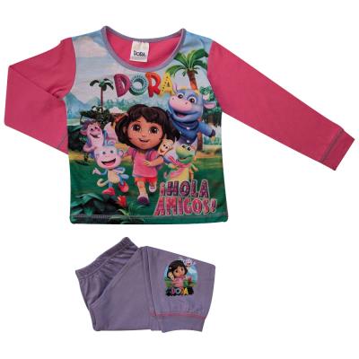 Dora the explorer Pyjamas - Girls 18 months to 5 years - Hola Friends Design (77542)