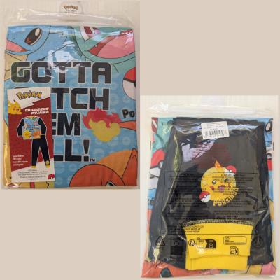 Boys Pokemon Pyjamas - Cath 'Em All Design