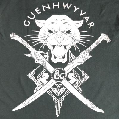 Dungeons and Dragons T Shirt - Men's - Drizzt Design