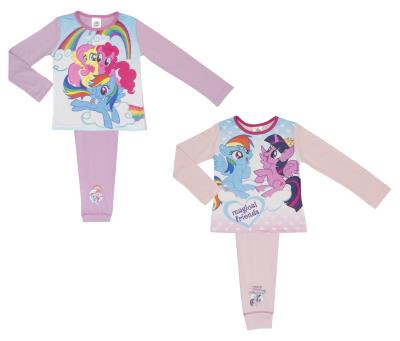 Girls 2 Pack My Little Pony Pyjamas