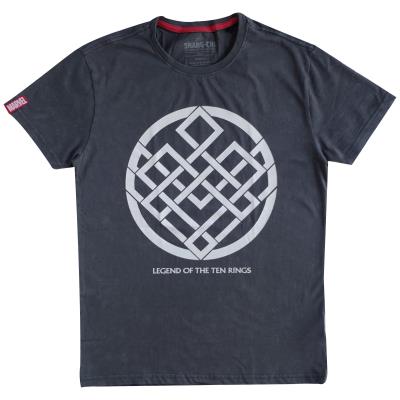 Legend of the Ten Rings T Shirt - Marvel - Men's Crest Design (77105)